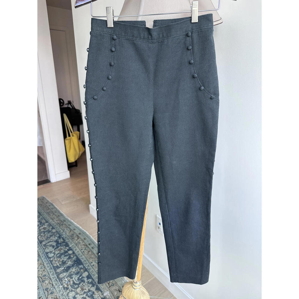 Rodarte x Opening Ceremony Grey Cropped Pants Size S